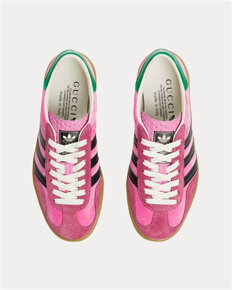 pink adidas sambas gucci|pink gucci adidas shoes.